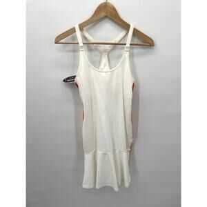 Shock Absorber NWT White & Orange Pickleball Tennis Active Dress // M